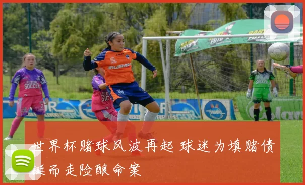 世界杯赌球风波再起 球迷为填赌债铤而走险酿命案